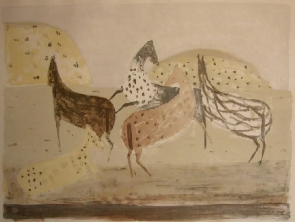 Litografía Music - Cavallini