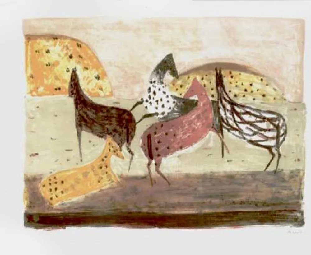 Litografía Music - Cavallini