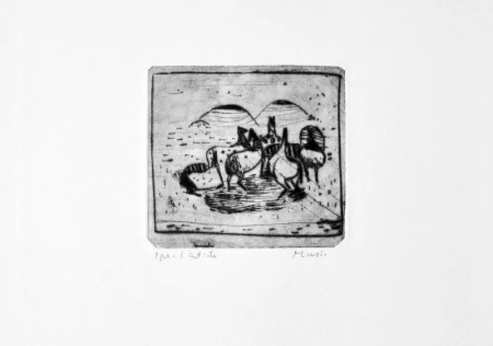 Grabado Music - Cavallini