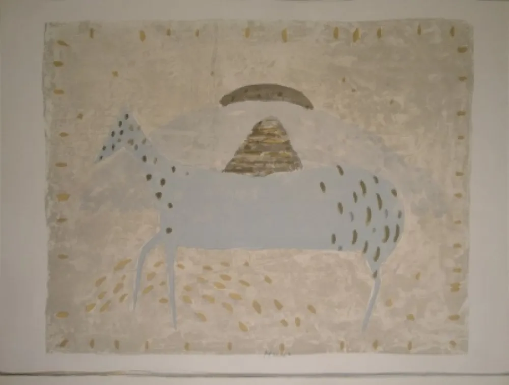 Litografía Music - Cavallino Azzurro