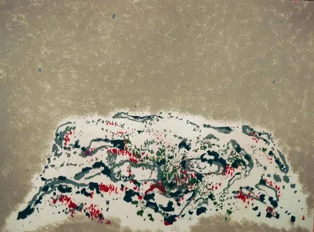 Litografía Music - Colline piatte