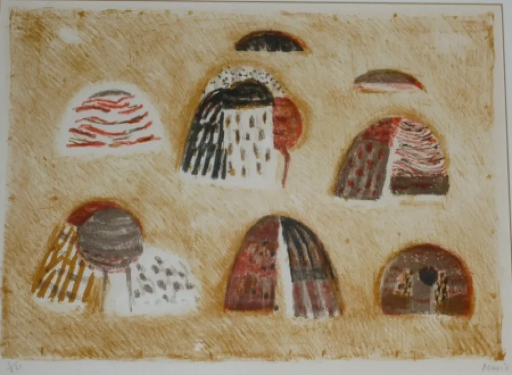 Litografía Music - Femmes dalmates