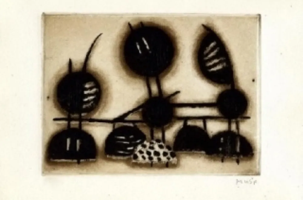 Aguafuerte Y Aguatinta Music - Fischkörbe in Chioggia 