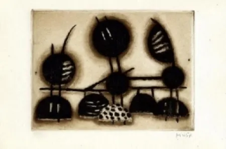 Aguafuerte Y Aguatinta Music - Fischkörbe in Chioggia 