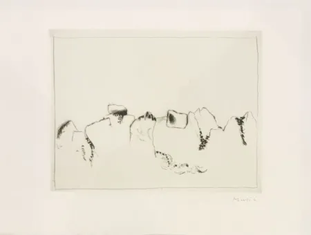 Grabado Music - Jardins déserts peut-être 