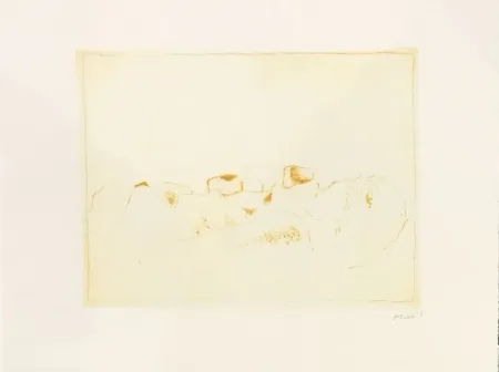 Grabado Music - Jardins déserts peut-être 