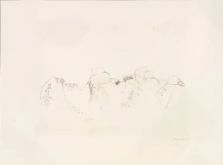 Grabado Music - Jardins déserts peut-être 