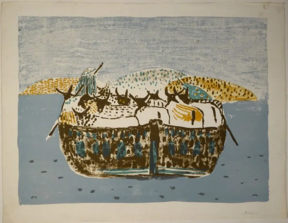 Litografía Music - Le Bac