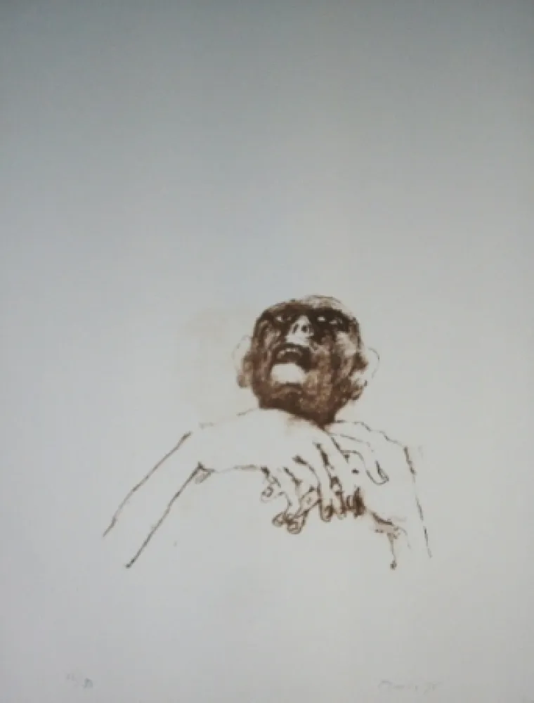 Litografía Music - Nous ne sommes pas les derniers