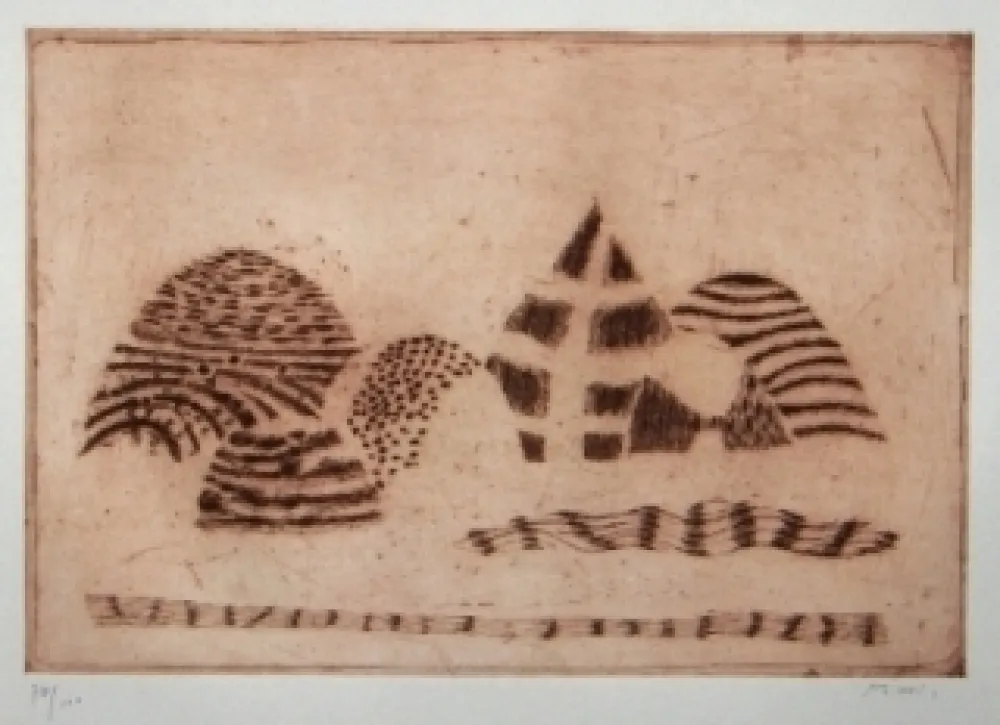 Aguafuerte Y Aguatinta Music - Paesaggio Senese