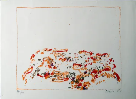 Litografía Music - Paysage dalmate