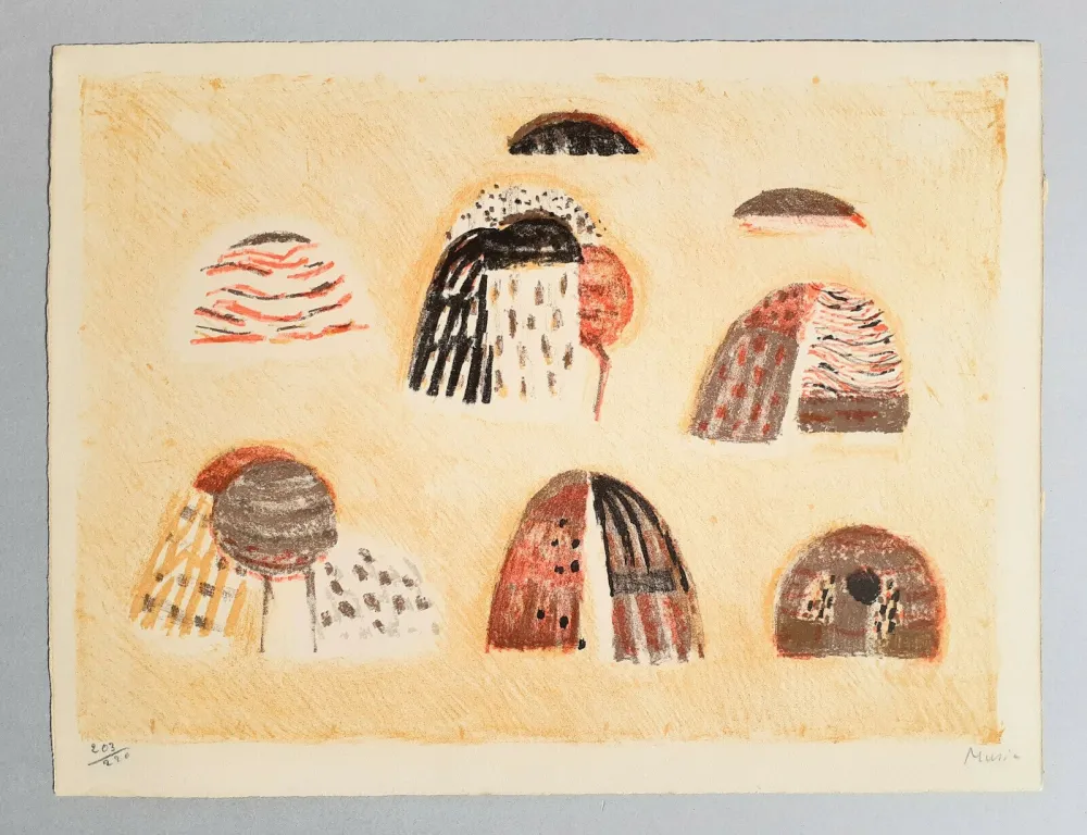 Litografía Music - Terre dalmate