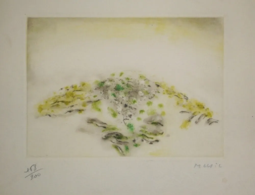 Aguafuerte Y Aguatinta Music - Voeux Lacourière 1966