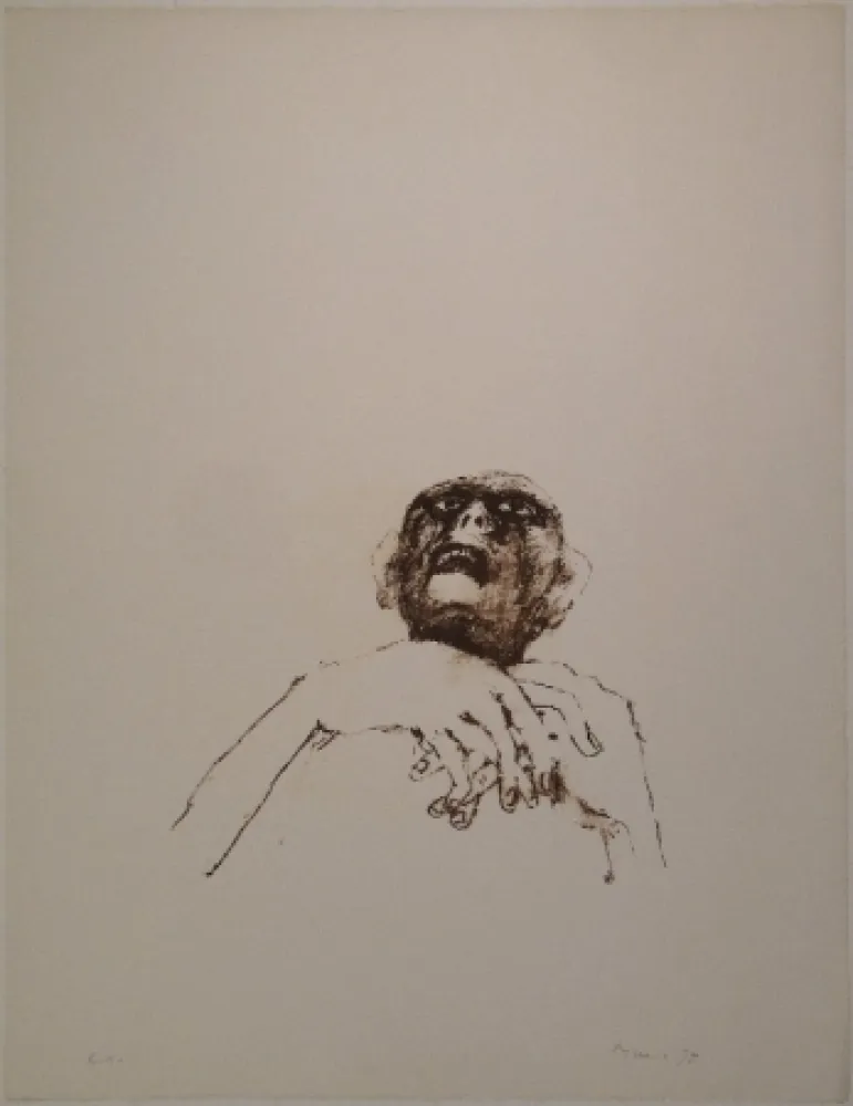 Litografía Music - Wir sind nicht die Letzten / Nous ne sommes pas le derniers