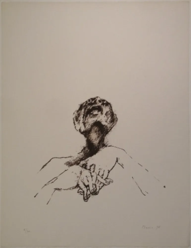 Litografía Music - Wir sind nicht die Letzten / Nous ne sommes pas le derniers