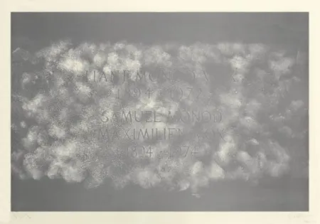 Litografía Myles - A History of Type Design / Maximilien Vox, 1894-1974 (Lurs, France)