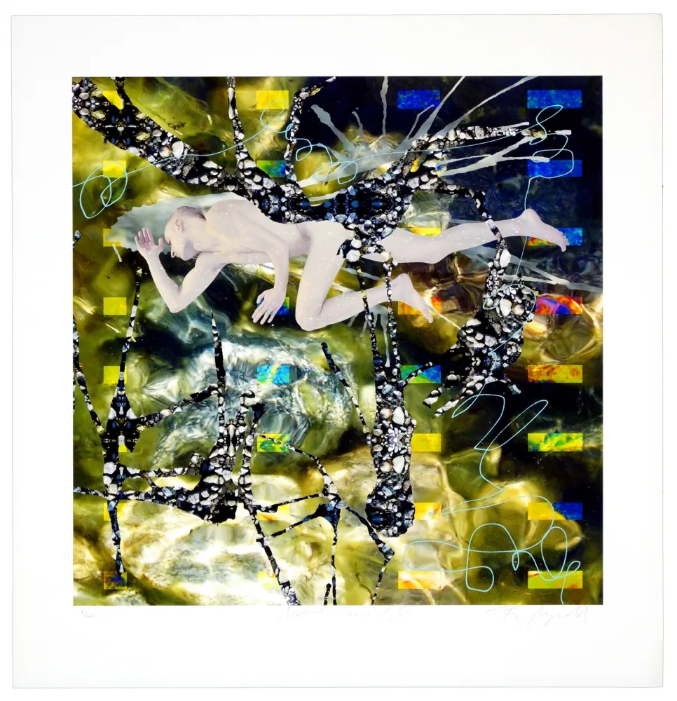 Litografía Myrvold - Material connect VI