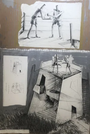 Aguafuerte Nagel - Sans titre 1