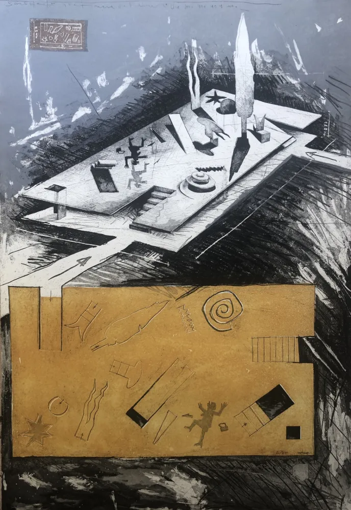 Aguafuerte Nagel - Sans titre 2