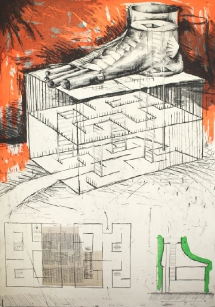 Aguafuerte Nagel - Sin Título 4