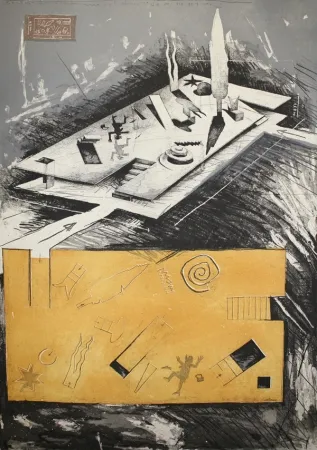 Aguafuerte Nagel - Sin Título 6