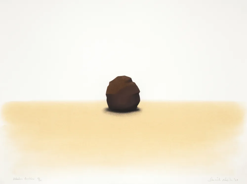 Pochoir Nash - Wooden Boulder