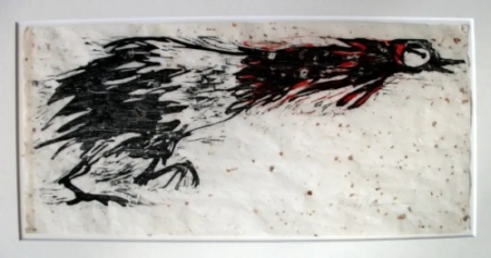 Grabado En Madera Nauman - Rooster