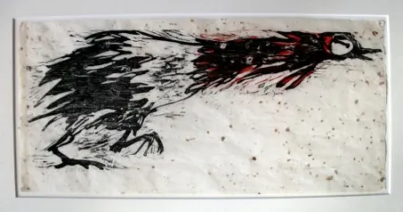 Grabado En Madera Nauman - Rooster