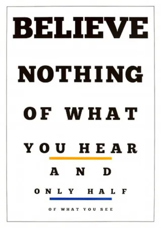 Litografía Navarro - Carta Visual (Believe)