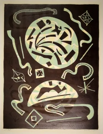 Linograbado Nebel - 23/1969