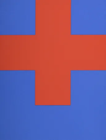 Serigrafía Nemours - Composition IV, 1989 - Hand-signed