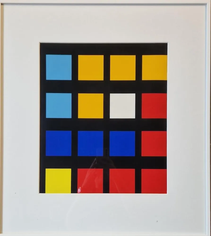 Serigrafía Nemours - L'ondulatoire I