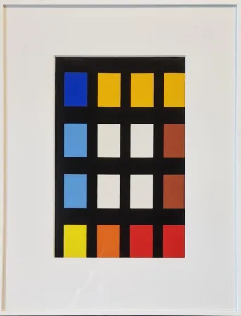 Serigrafía Nemours - L'ondulatoire II