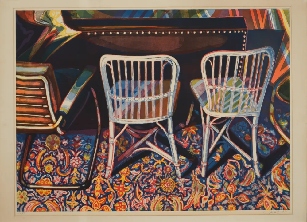 Aguatinta Nesbitt - Andy Warhol's Studio