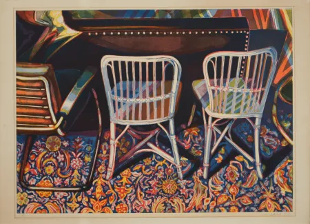 Aguatinta Nesbitt - Andy Warhol's Studio