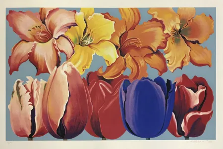 Serigrafía Nesbitt - ISLAND OF FLOWERS