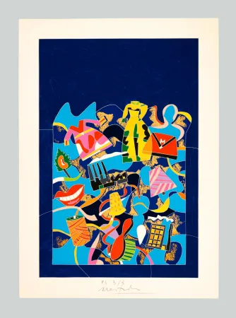 Serigrafía Nespolo - Composizione