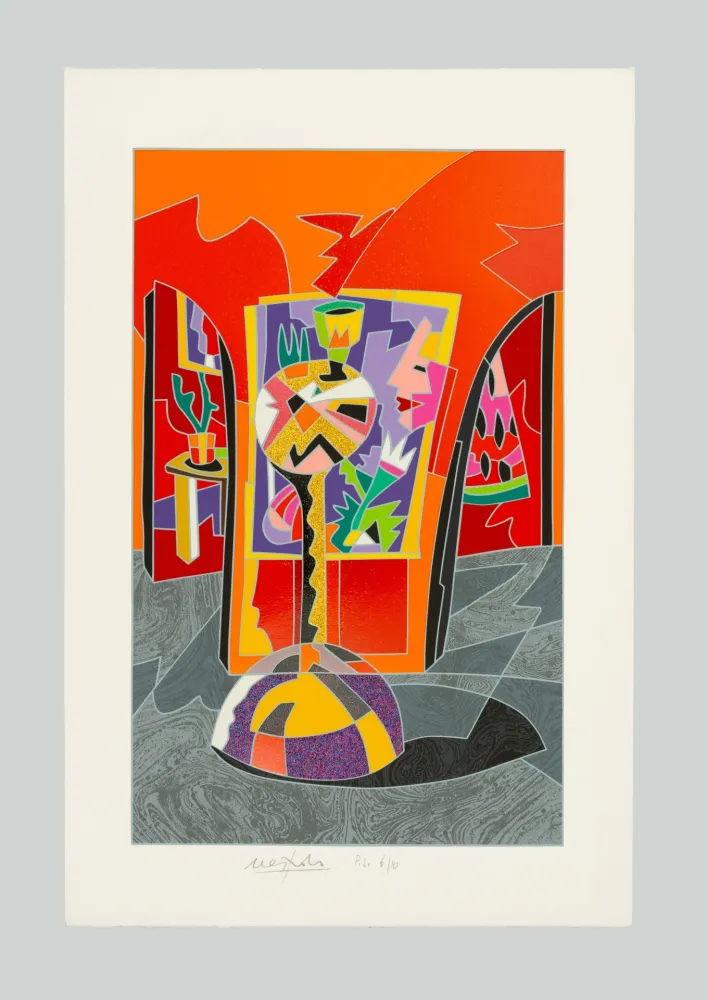 Serigrafía Nespolo - Composizione