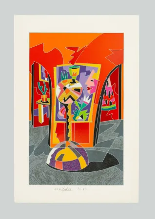 Serigrafía Nespolo - Composizione