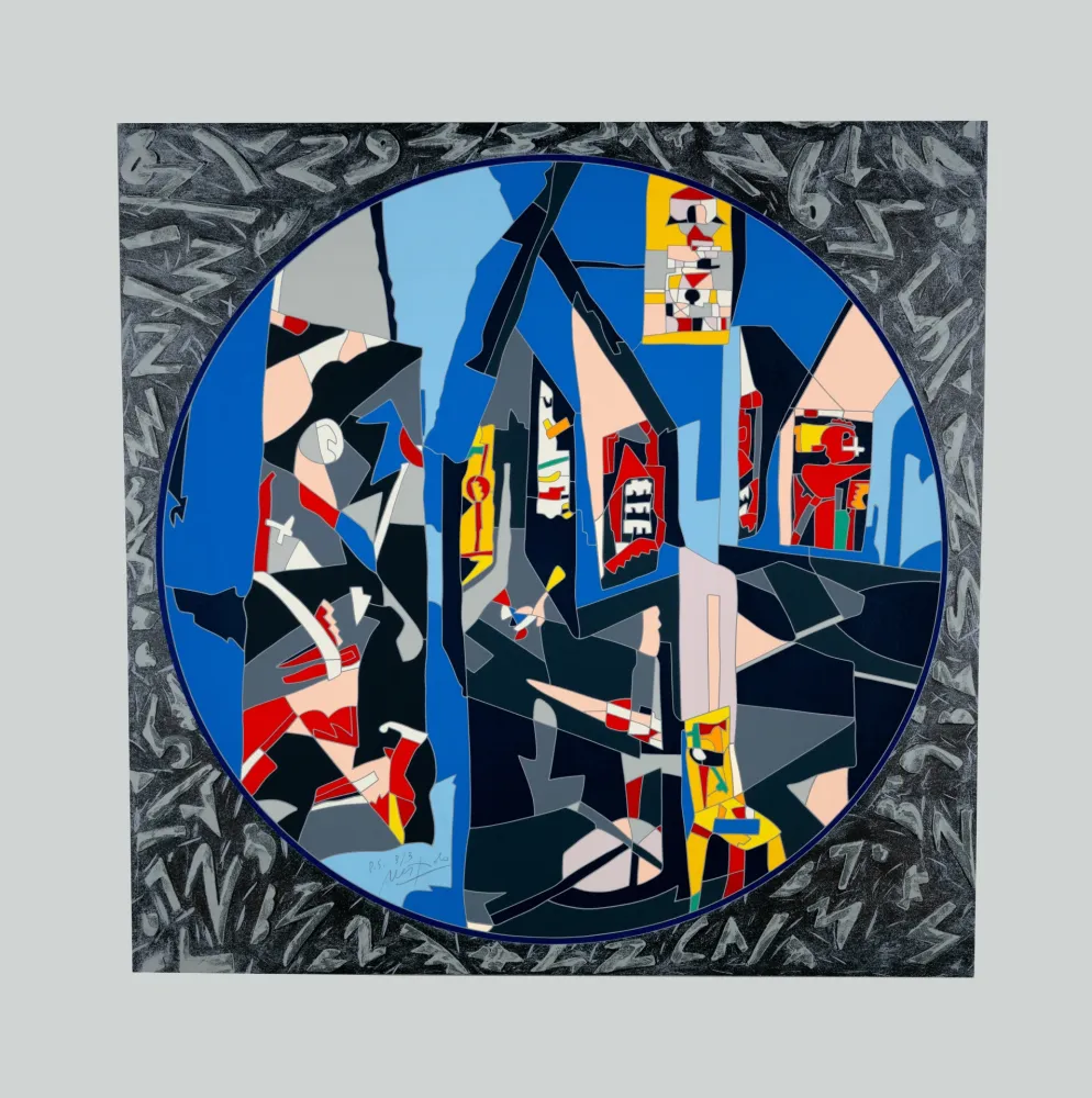 Serigrafía Nespolo - Composizione