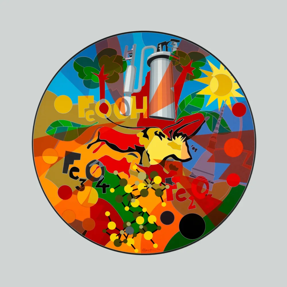 Serigrafía Nespolo - Composizione