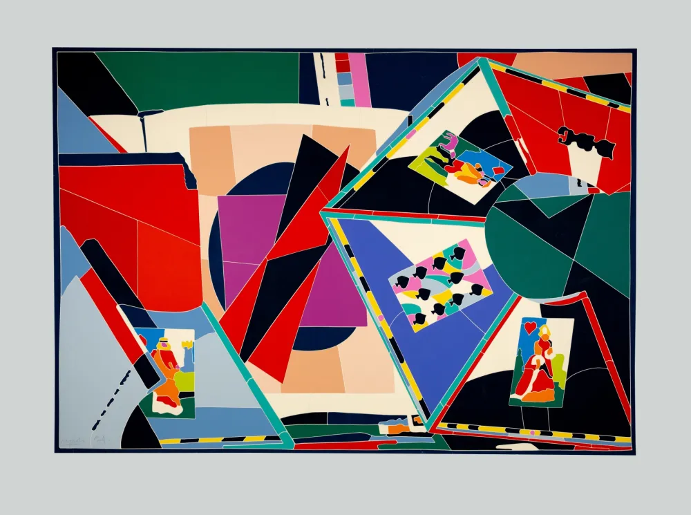 Serigrafía Nespolo - Composizione