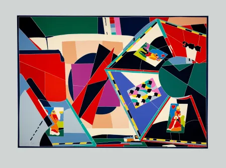 Serigrafía Nespolo - Composizione