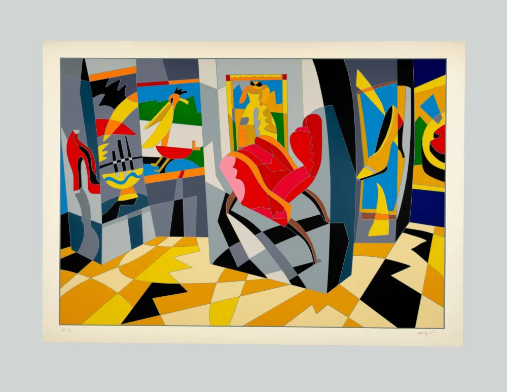 Serigrafía Nespolo - Composizione