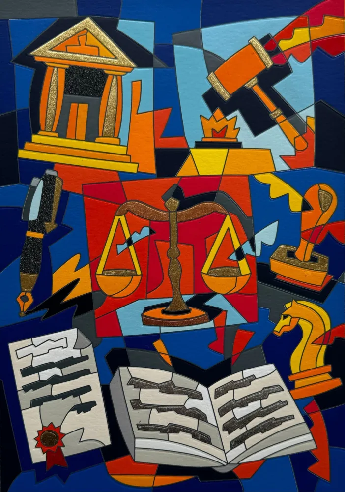 Serigrafía Nespolo - Dura lex sed lex