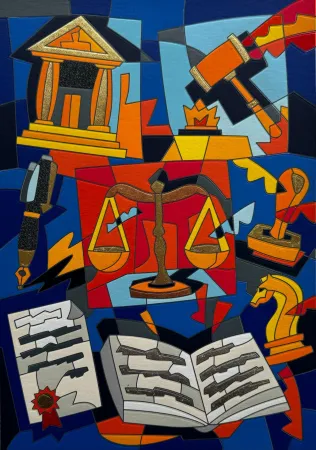 Serigrafía Nespolo - Dura lex sed lex