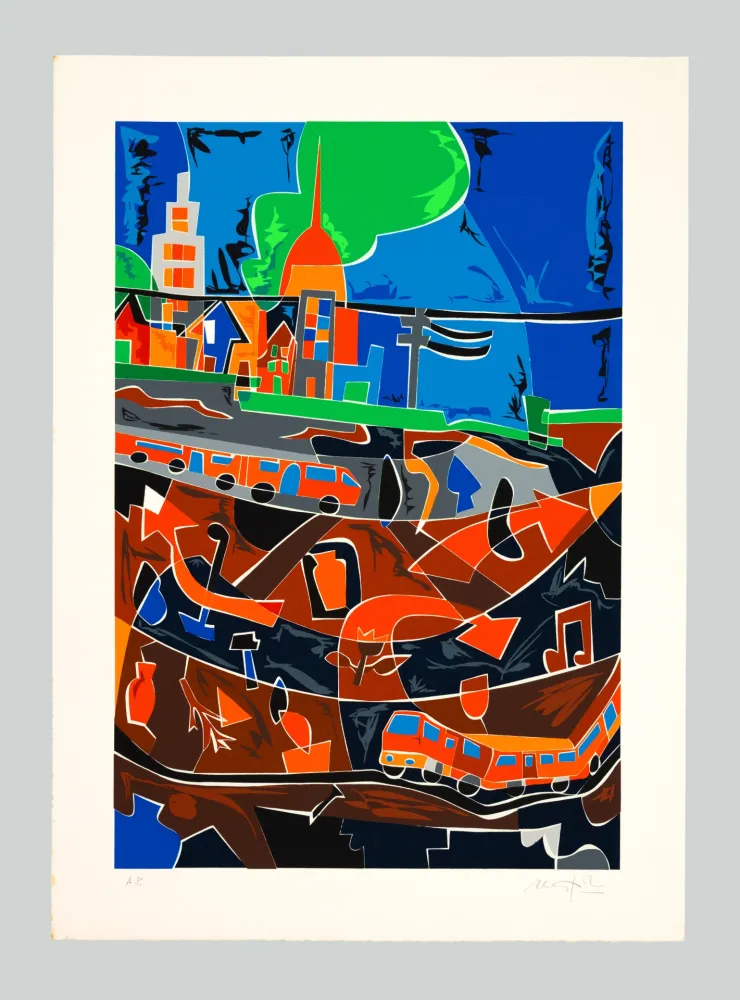 Serigrafía Nespolo - Metropolitana di Torino