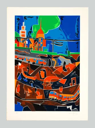 Serigrafía Nespolo - Metropolitana di Torino