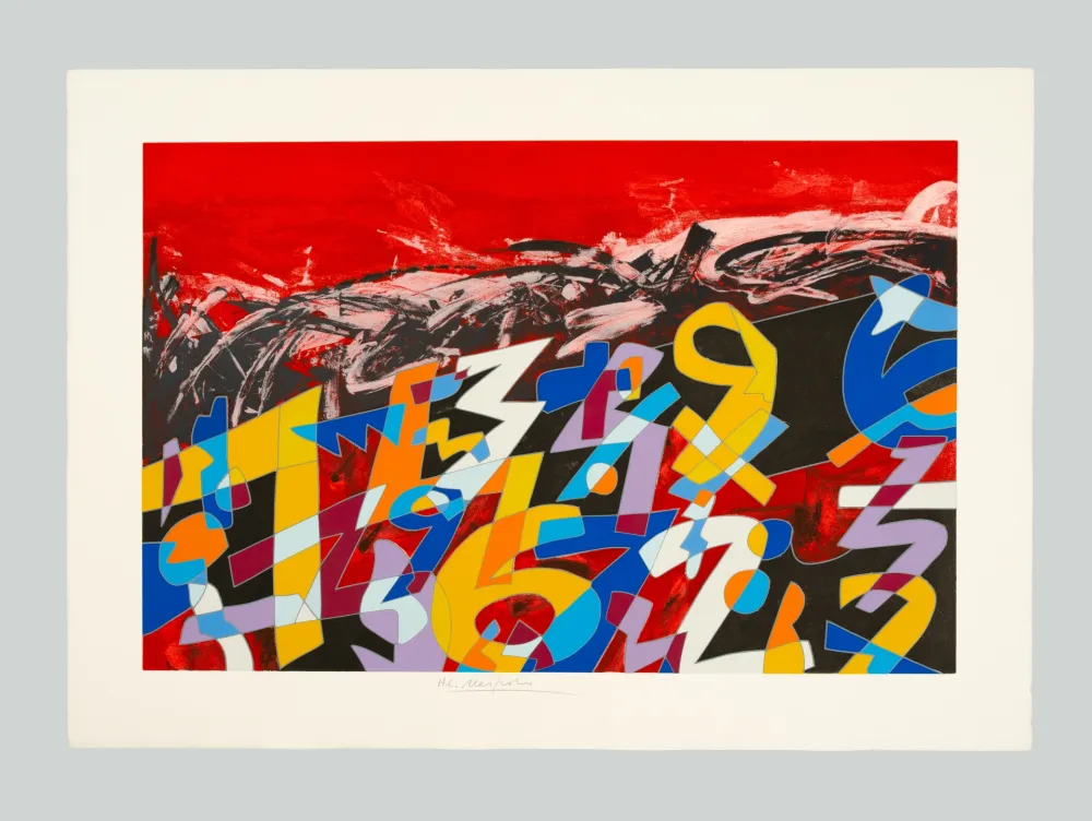Serigrafía Nespolo - Numeri