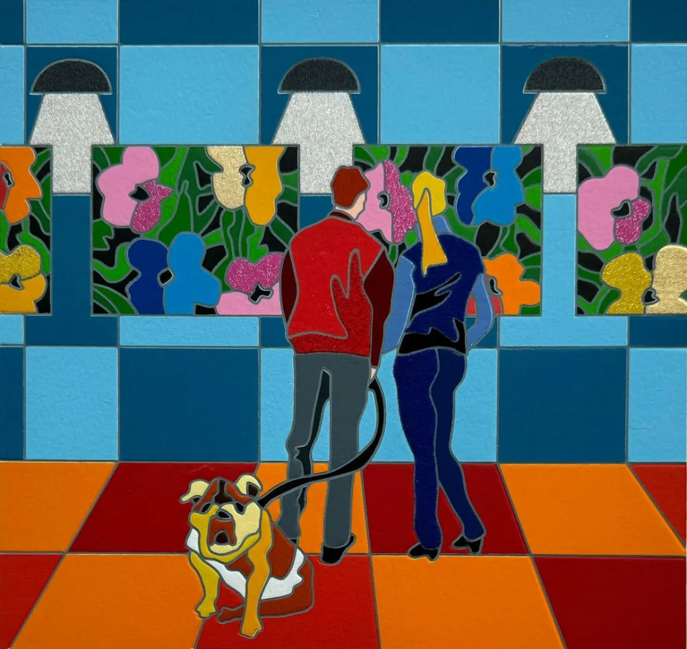 Serigrafía Nespolo - Pop walk